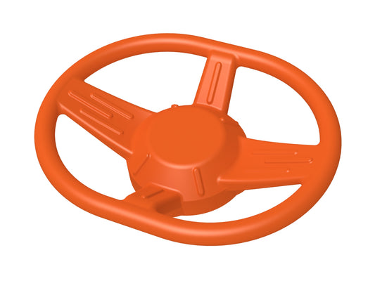 Steering wheel for fitness equipment