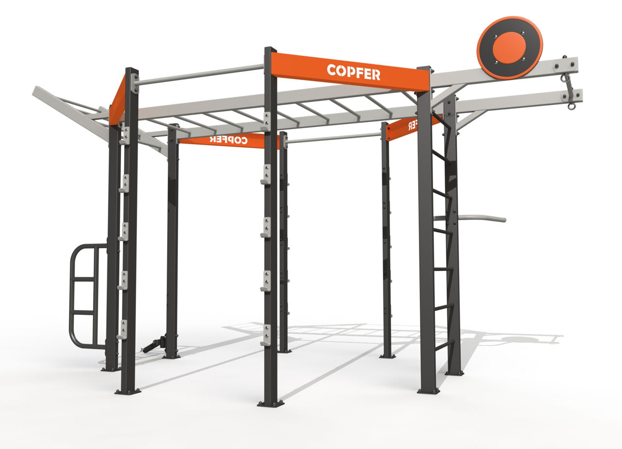 Leagăn din HDPE pentru copii | Dimensiuni 4873x2800x2648 mm