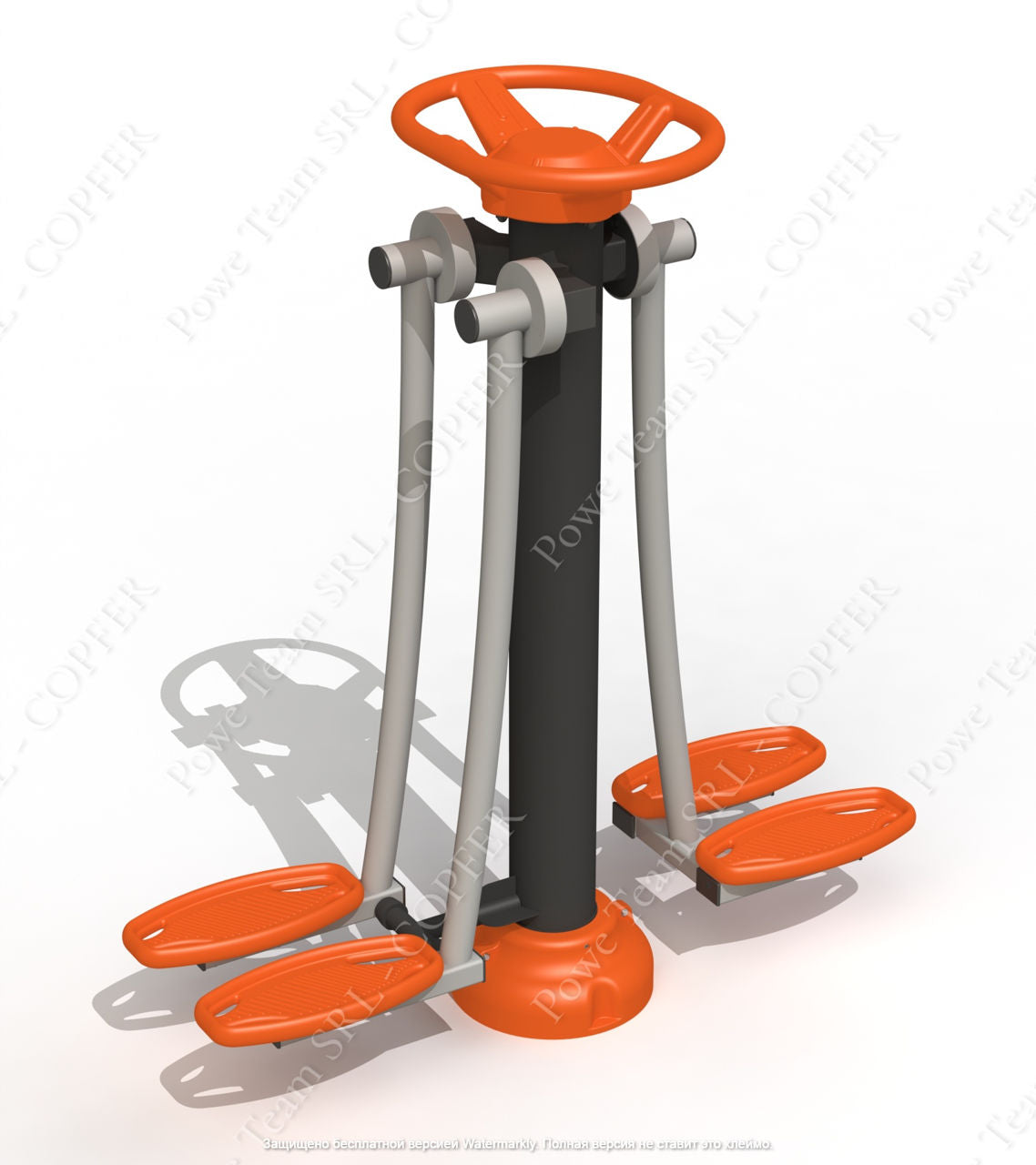 Aparat fitness "Extensie picioare - Pendul" PTP 528T