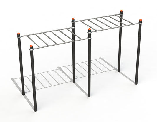 Two-level climbing bars PTP 523-XB