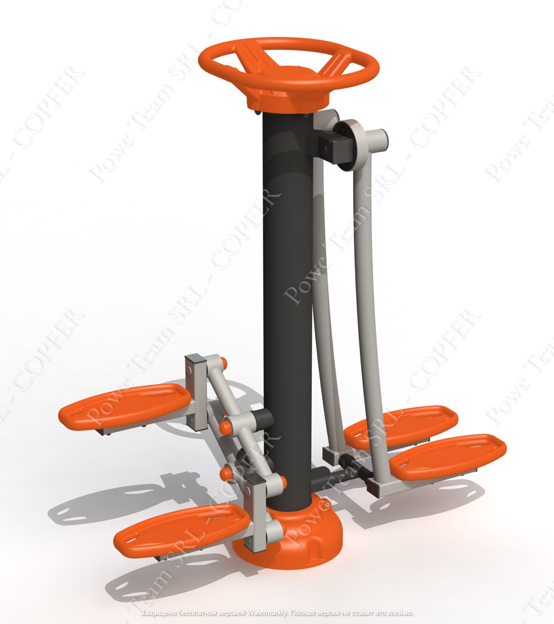 Aparat fitness ""Extensie picioare - Steper" PTP 533T