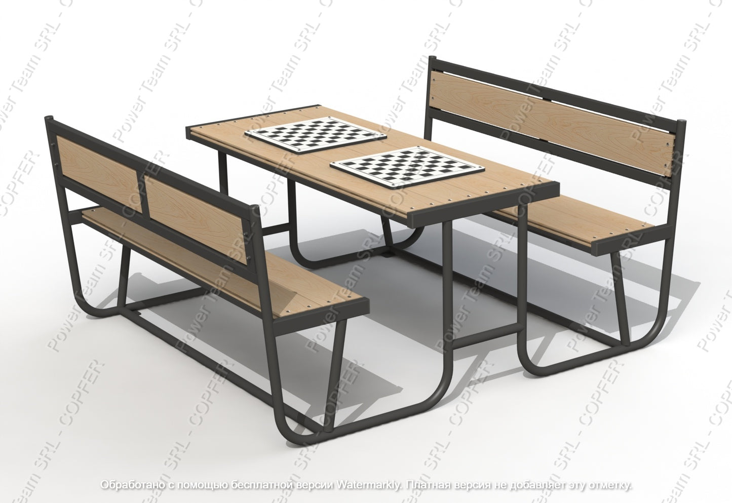 Masa sah cu scaune  PTP 050-01