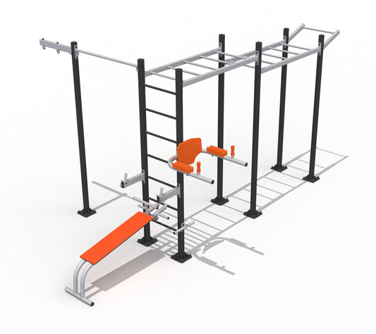 Sports complex with horizontal bars PTP 521-03