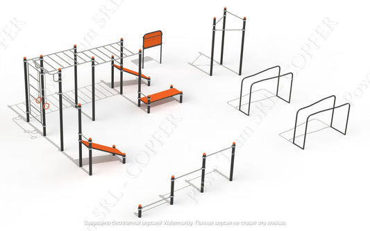 Complex sportiv "Street Workout" РТР 523-01-X