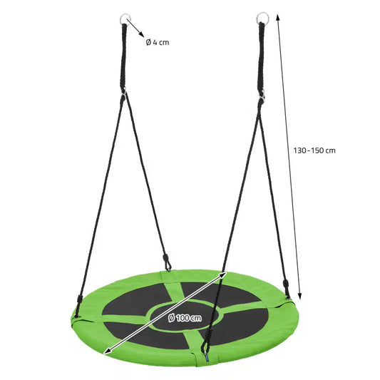 Scaun pentru leagan (set cu funie)