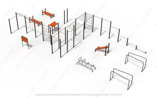 Sports complex "Street Workout" РТР 523-X